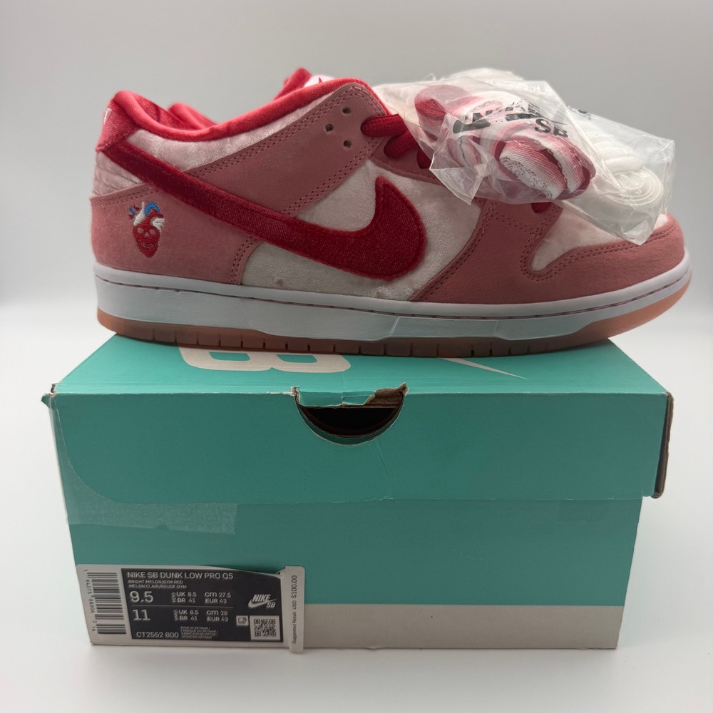 Nike SB Dunk Low StrangeLove DS Mens Size 9.5 Athletic Shoes Sneakers